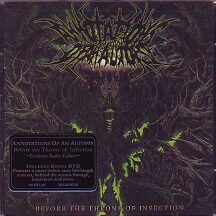 Cover for Annotations of an Autopsy - Before the Throne of Infection (CD + DVD)