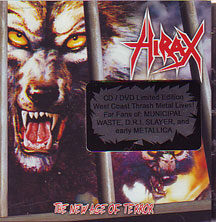 Hirax - "The New Age of Terror+ DVD"
