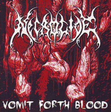 Cover for Necrocide - Vomit Forth Blood (Comes in Cardboard Sleeve)