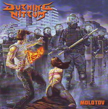 Cover for Burning Nitrum - Molotov