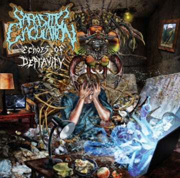 Cover for Parasitic Ejaculation - Echoes of Depravity
