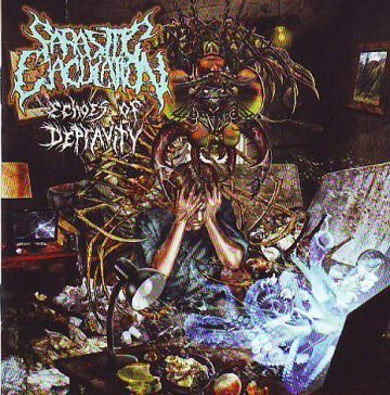 Cover for Parasitic Ejaculation - Echoes of Depravity