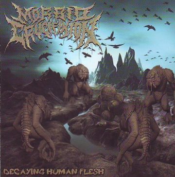 Cover for Morbid Crucifixion - Decaying Human Flesh