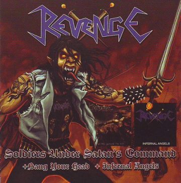 Cover for Revenge - Under Satan's Command