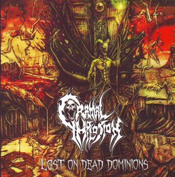 Cover for Cranial Implosion - Lost On Dead Dominions
