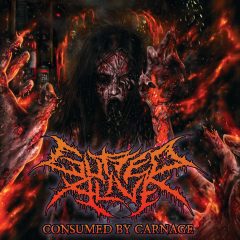Cover for Gutted Alive - Consumed By Carnage