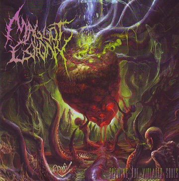 Cover for Maggot Colony - Spewing the Violated Souls