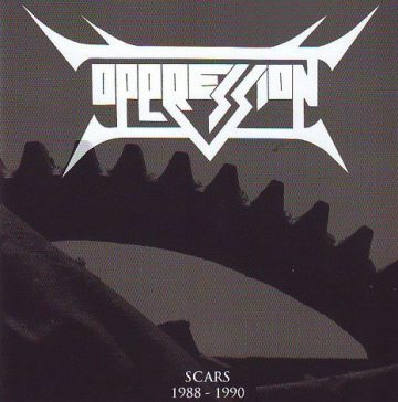 Cover for Oppression - Scars 1988-1990