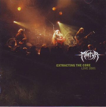 Cover for Martyr - Extracting The Core, Live CD