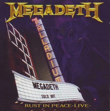 Cover for Megadeth - Rust in Peace Live