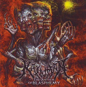 Cover for Kaluman - The Anthem of Blasphemy