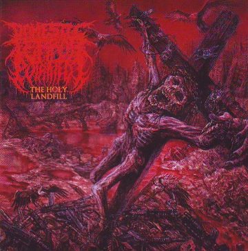 Cover for Putrified J / Domestic Terror - Split CD The Holy Landfill
