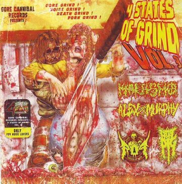 Cover for 4 States of Grind - 4 Band Split VOL #3