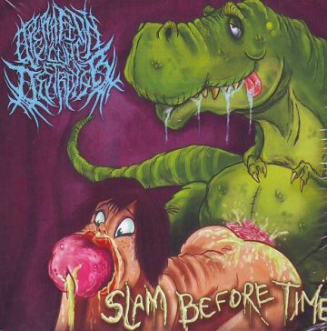 Cover for Operation Cunt Destroyer - Slam Before Time (Pic LP)