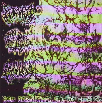 Cover for Putrified J / Goremonger / Aborning - Audio Depravity In The Key Of Sick