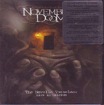 Cover for November's Doom - The Novella Vosselaar Live in Belgium (DVD)