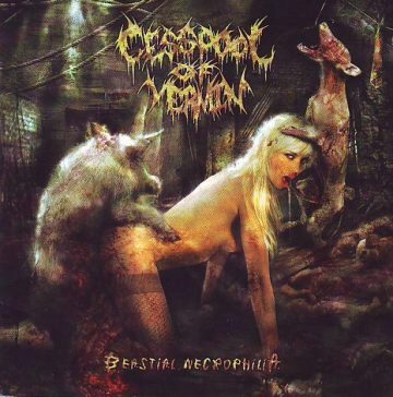 Cover for Cesspool of Vermin - Beastial Necrophilia