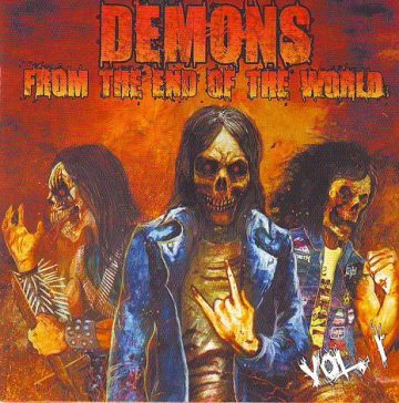 Cover for Demons - 3 Band Split CD From the End of the World