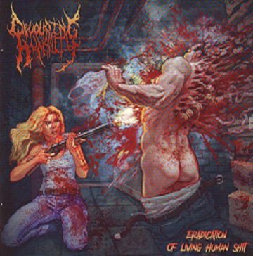 Cover for Devouring Humanity - Eradication of Living Human Shit