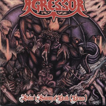 Cover for Agressor - Satan's Sodomy of Death (Demos)