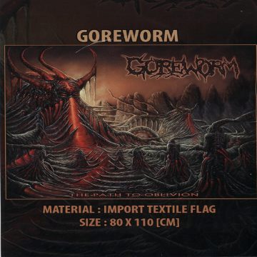 Graphic promoting the Goreworm flag