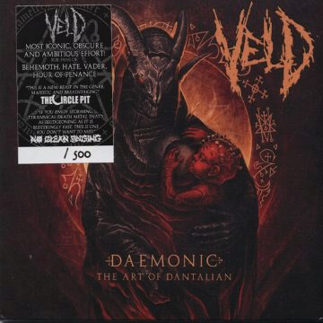 Cover for Veld - Daemonic (The Art of Dantalian) Digi Pak