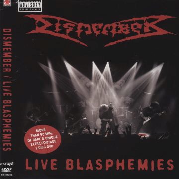 Cover for Dismember - Live Blasphemies DVD