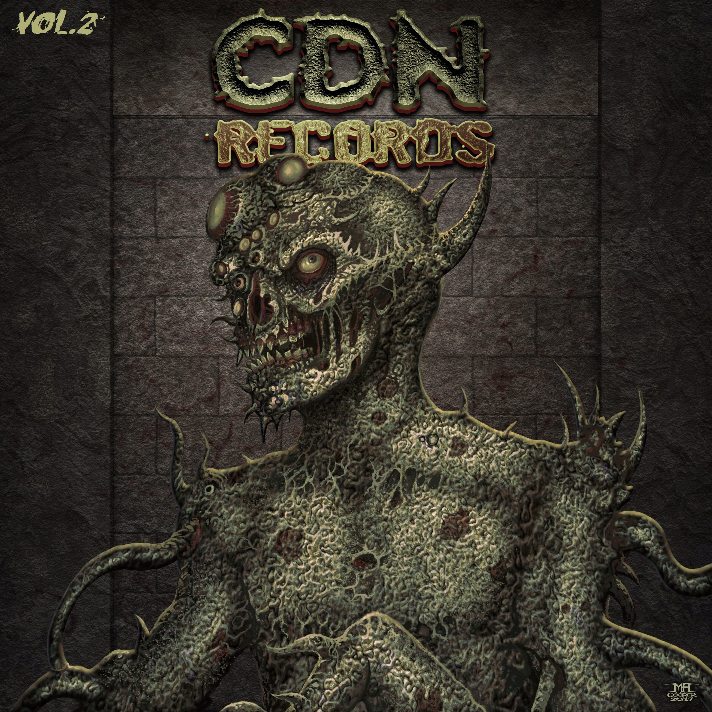 Cover art for CDN Records Brutality Volume 2