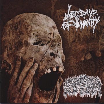 Cover for Last Days of Humanity/Stoma - Split CD