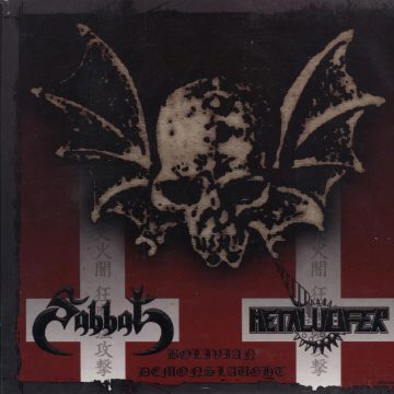 Metalucifer and Sabbat ‎– Bolivian Demonslaught (Large Book Size Limited Edition of 300)