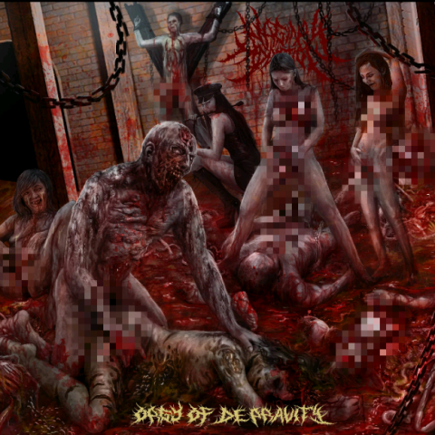 Cover for Vaginal Addiction - Orgy of Depravity