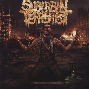 Cover for Suburban Terrorist - Inhuman Breed