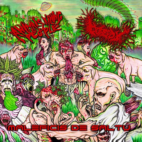 Album art for AKP, Gorepot split CD