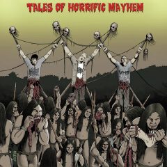 Cover for VHS / Goremonger / Organ Trail - Tales of Horrific Mayhem (3-Way Split)