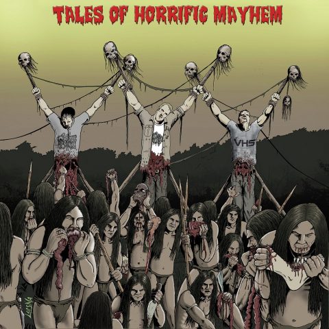 VHS / Goremonger / Organ Trail - Tales of Horrific Mayhem (3-Way Split)