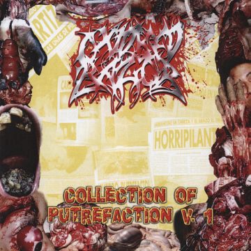 Cover for Oxidised Razor - Collection of Putrefaction Vol #1