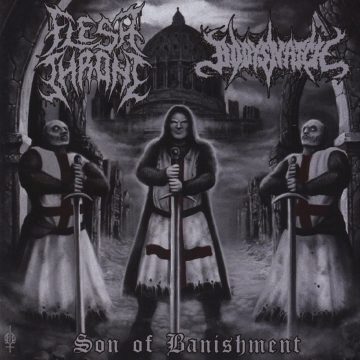 Cover for Flesh Throne / Bodysnatch - Son of Banishment Split CD