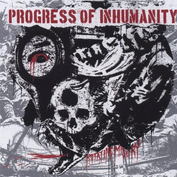 Cover for Progress of Inhumanity - Rotating Misery