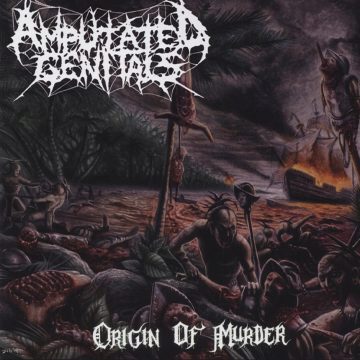 Cover for Amputated Genitals - Origin of Murder
