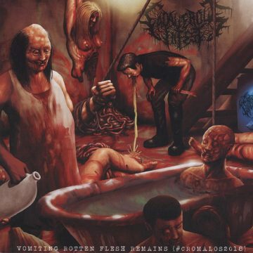 Cover for Corrosive Vomit / Cadaverous Infest - Vomitting Rotten Flesh Remains
