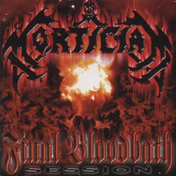 Cover for Mortician - Final Bloodbath Session