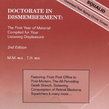Cover for Squalid - Doctorate in Dismemberment