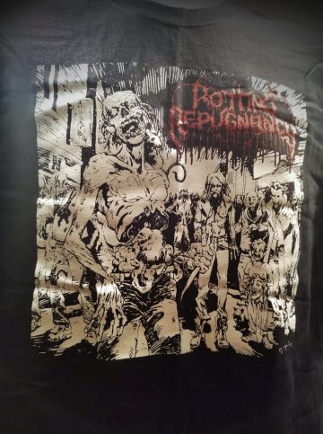 Rotting Repugnancy - Zombie shirt front