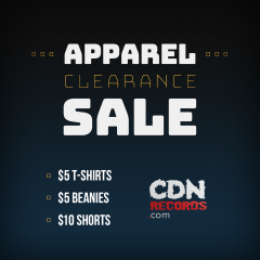 Promo graphic for the Apparel Clearance Sale