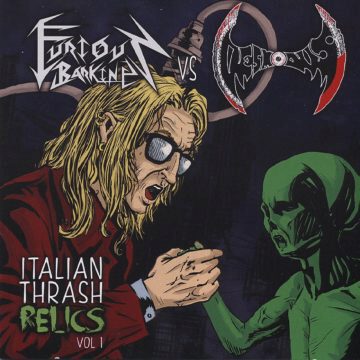 Cover for Furious Barking VS Desmodus – Italian Thrash Relics Vol. I