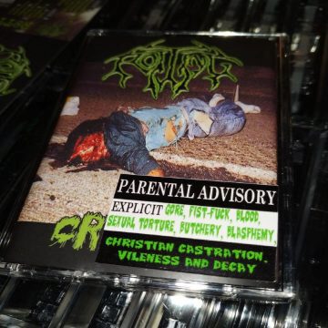 Cover for Rotting - Crushed (Cassette)