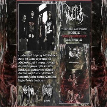 Cover for Vultur - Drowned in Gangrenous Blood (Cassette)