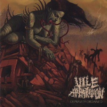 Cover for Vile Apparition - Depravity Ordained