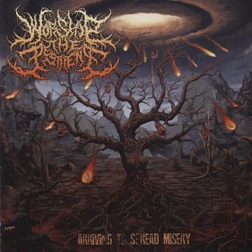 Cover for Worship the Pestilence - Arriving to Spread Misery