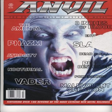 Cover for Anvil Magazine #4